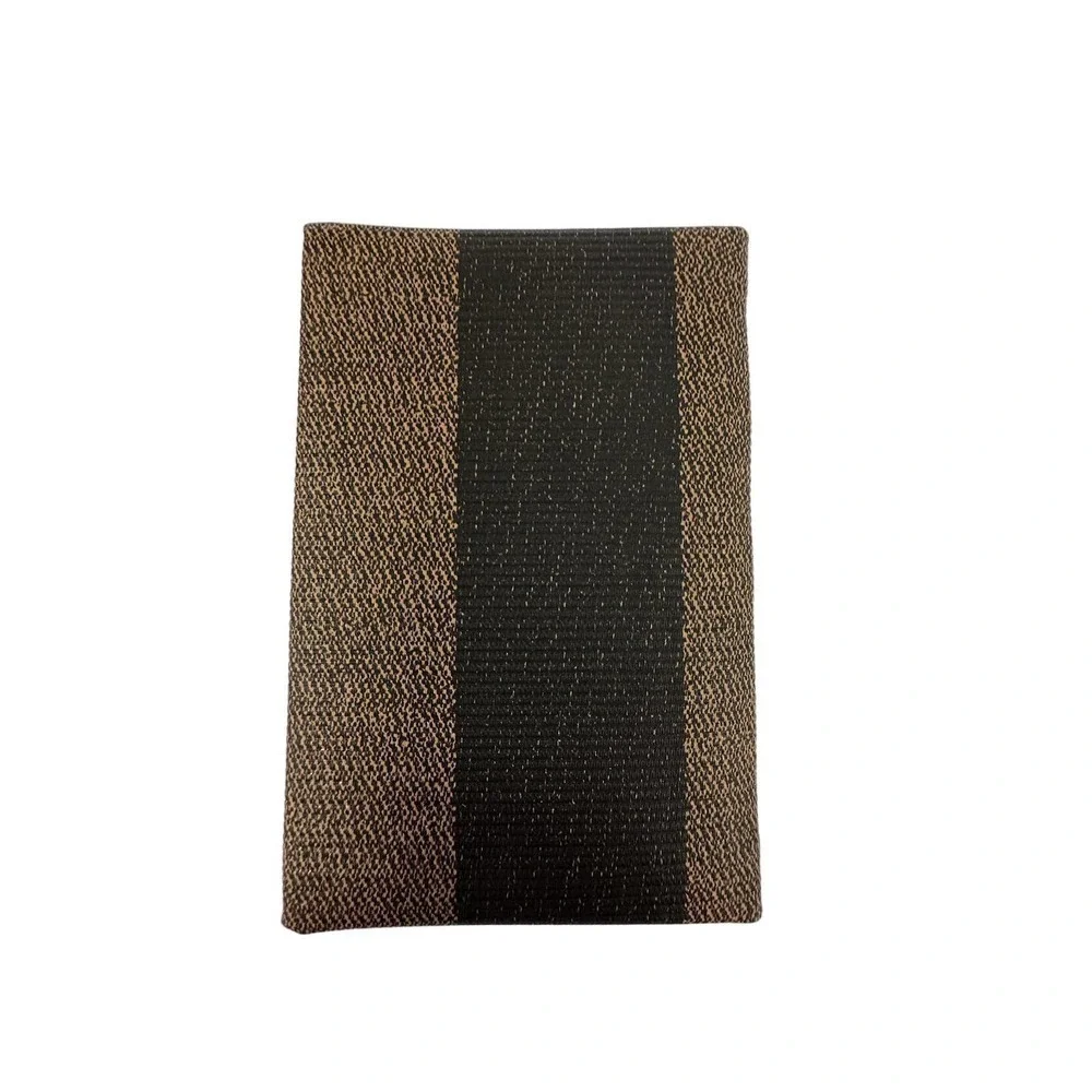 RARE VTG Authentic FENDI Address Book Pequin Stripe New In Original Box